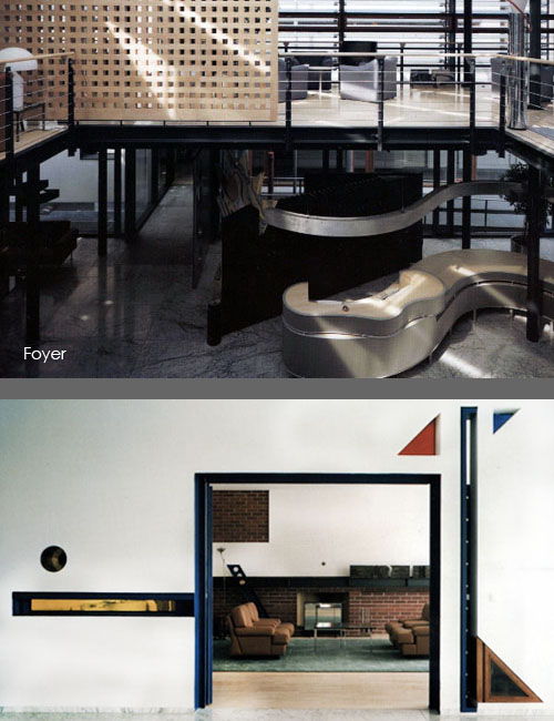 Eingangshalle + Kaminzimmer